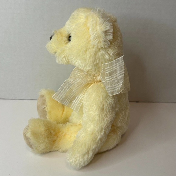 Jay Joshua, NY "I love NY" Logo, Teddy Bear, Stuffed Animal/Plush Yellow w/Bow - Picture 7 of 10